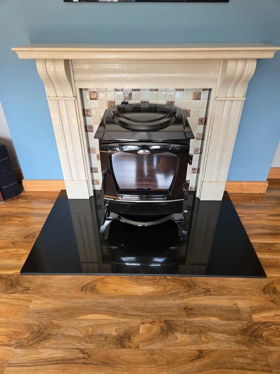 Stanley Reginald Boiler Stove - Black Enamel - Image 2