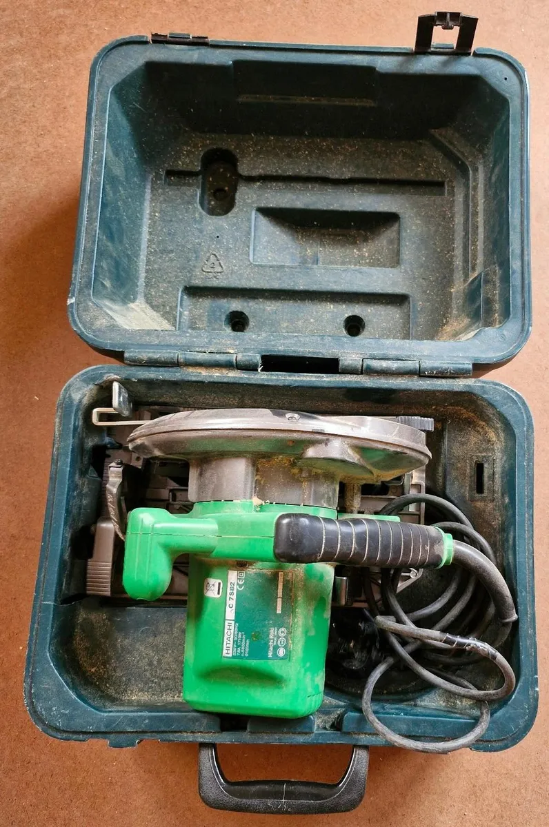 Hitachi C7SB2 185mm Circular saw with case - Image 3