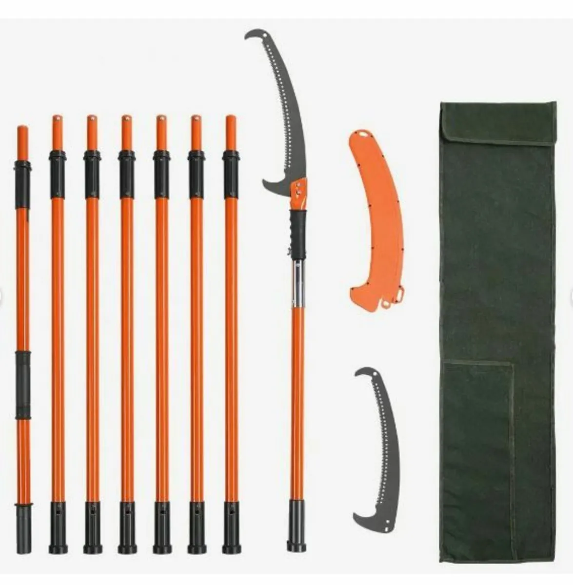 Manual Pole Saw, 2.2 - 8.2 m Extendable - Image 1