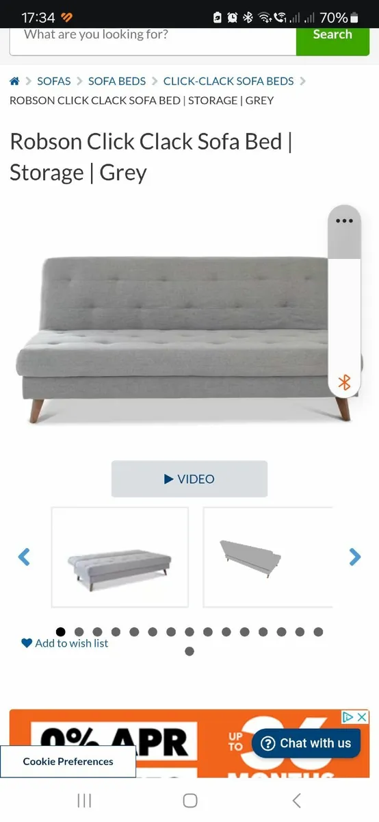 Sofa bed - Image 2