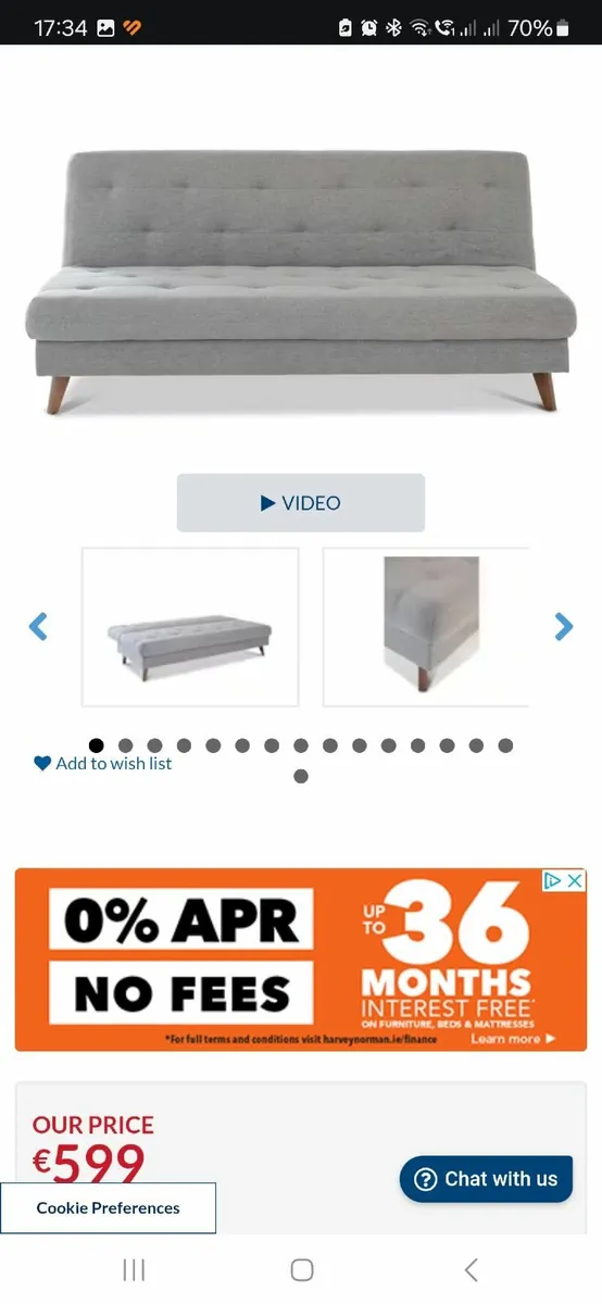 Sofa bed - Image 3