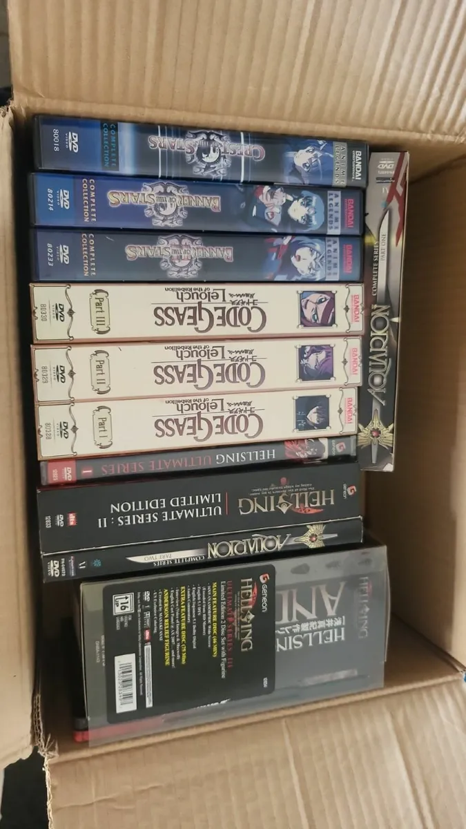 Region 1 Anime DVDs - Image 1