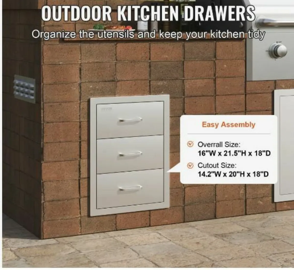 Outdoor Kitchen Drawers - Image 4