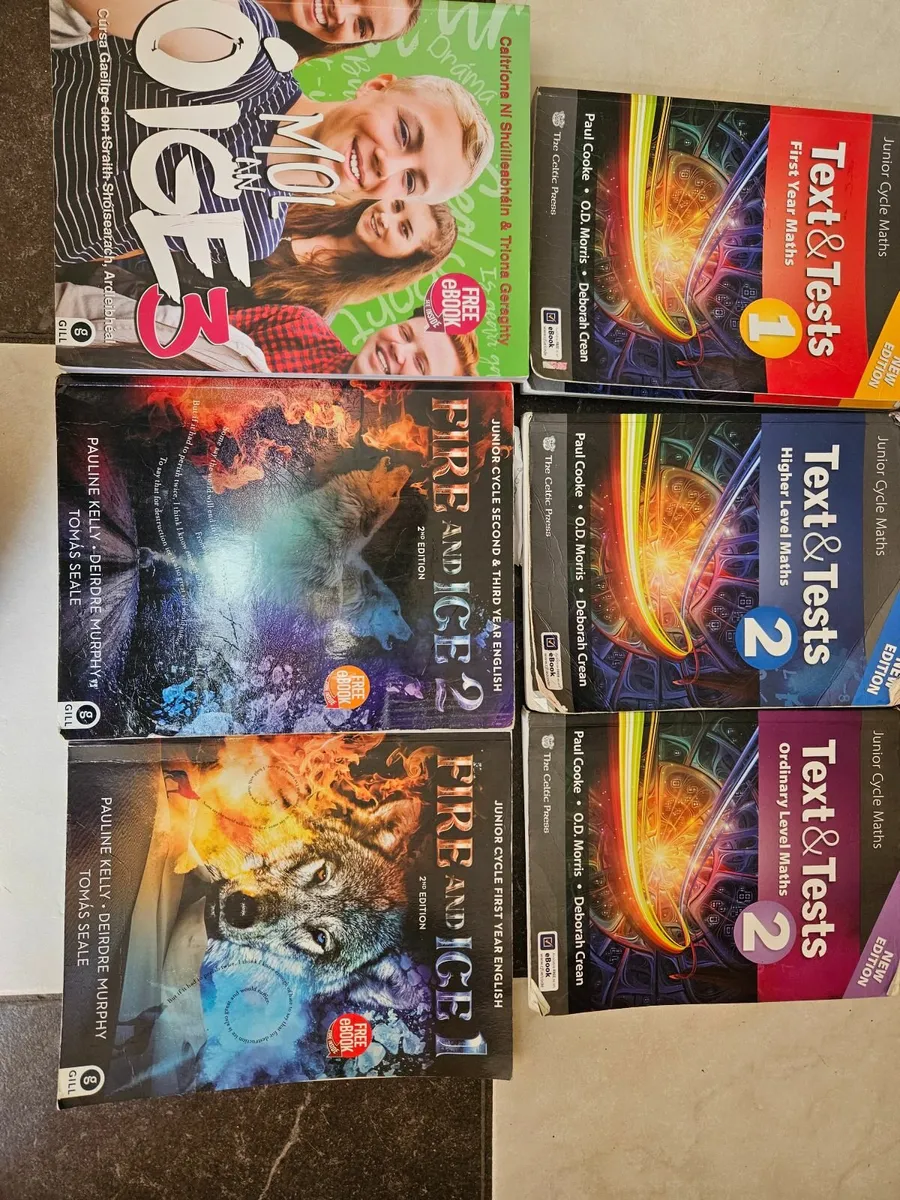 Junior cert textbooks