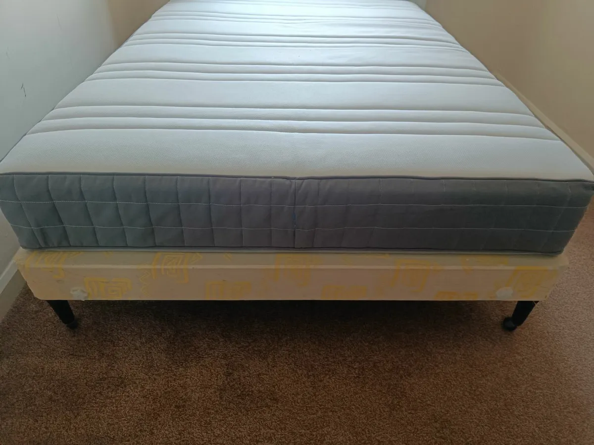 Bed frame and mattress - Image 2