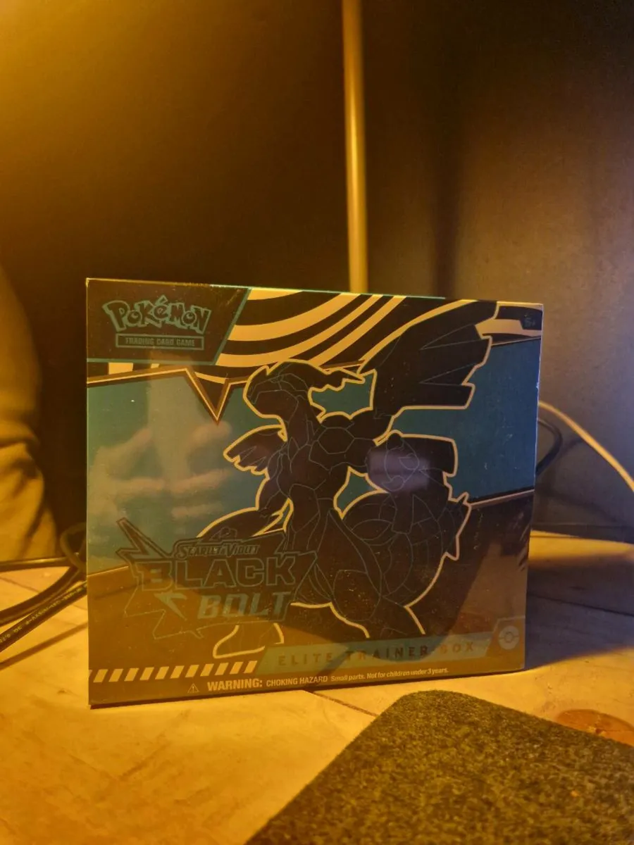 Pokemon Black Bolt Elite Trainer Boxes