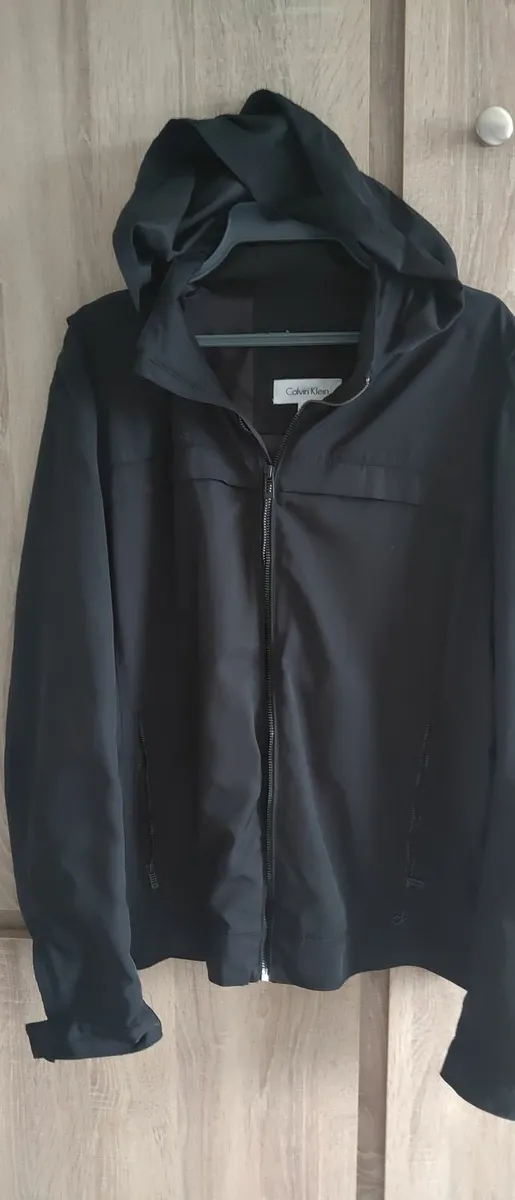 Calvin k black man jacket size L - Image 1