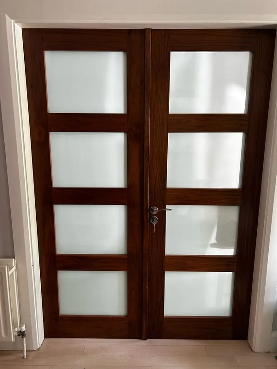 Prefinished solid Walnut Doors - Image 1