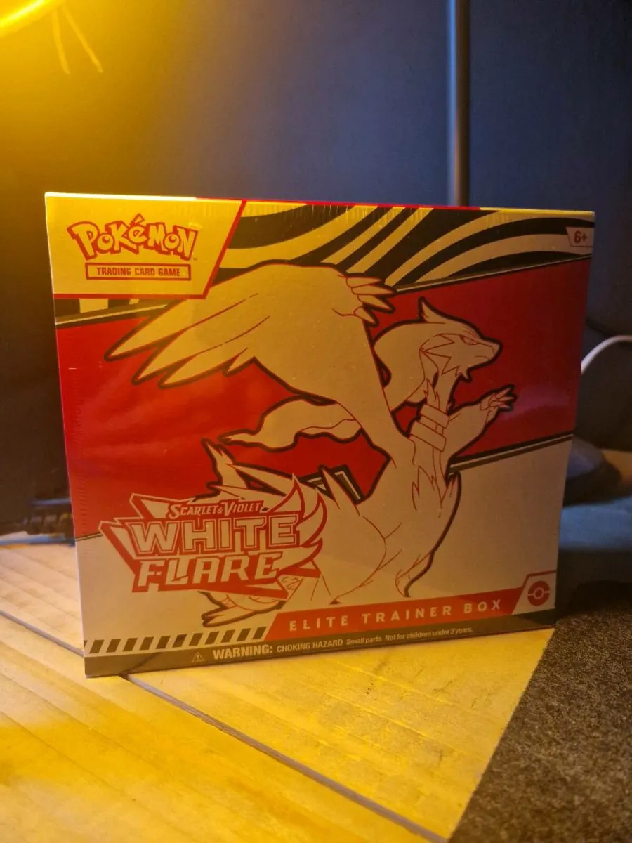 Pokemon White Flare Elite Trainer Boxes