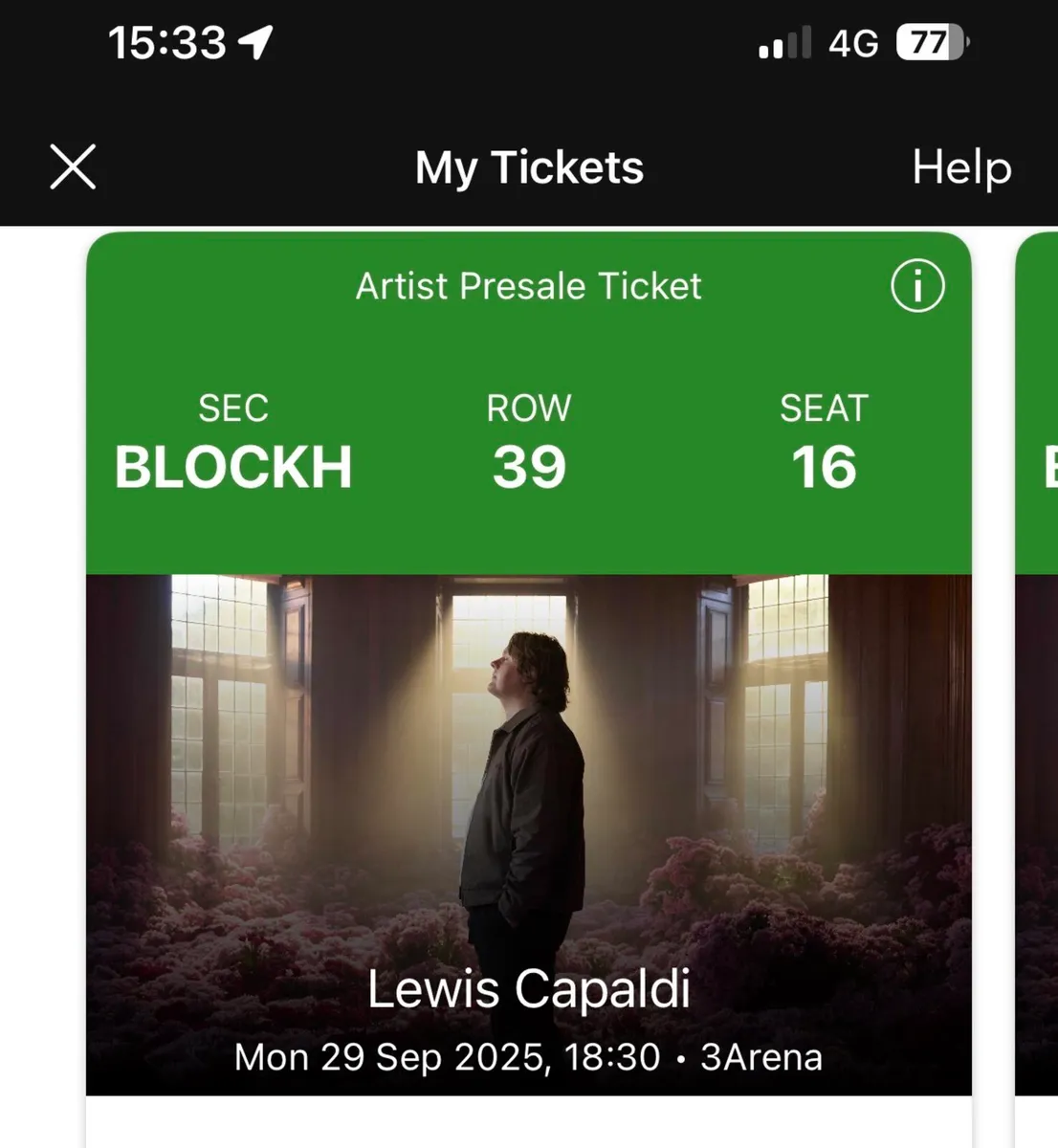 Lewis Capaldi Tickets
