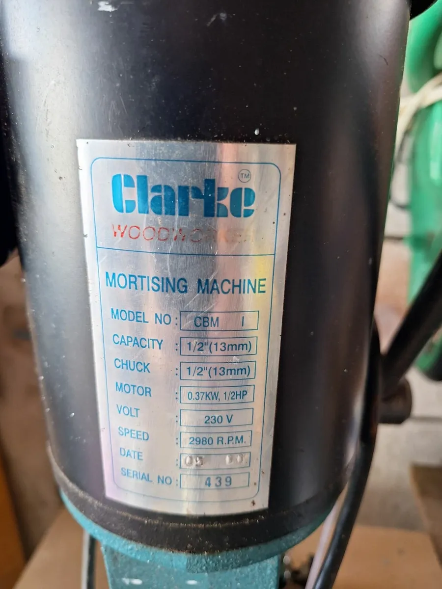 Clark mortice machine - Image 2