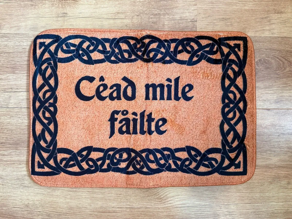 New Cead mile failte doormat, autumn door mat - Image 1