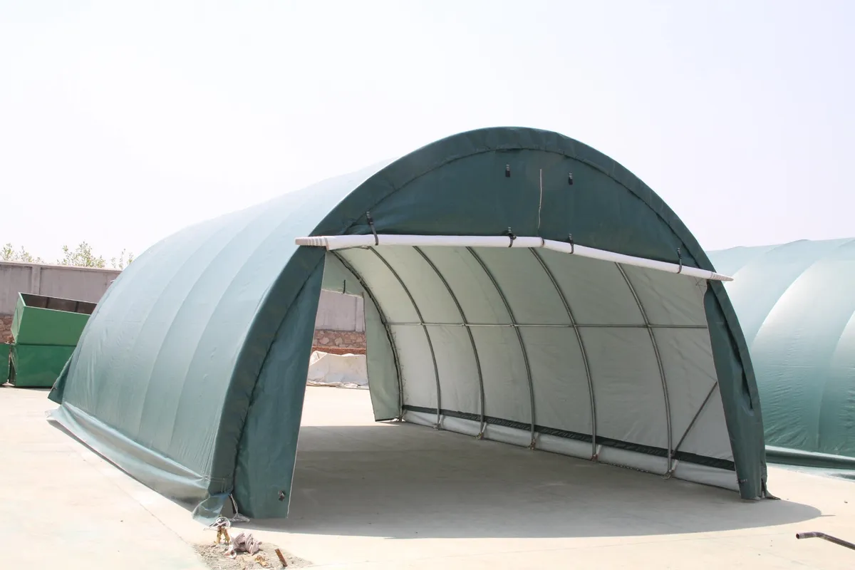 PVC Dome Storage Shelter **Online Auction** - Image 1