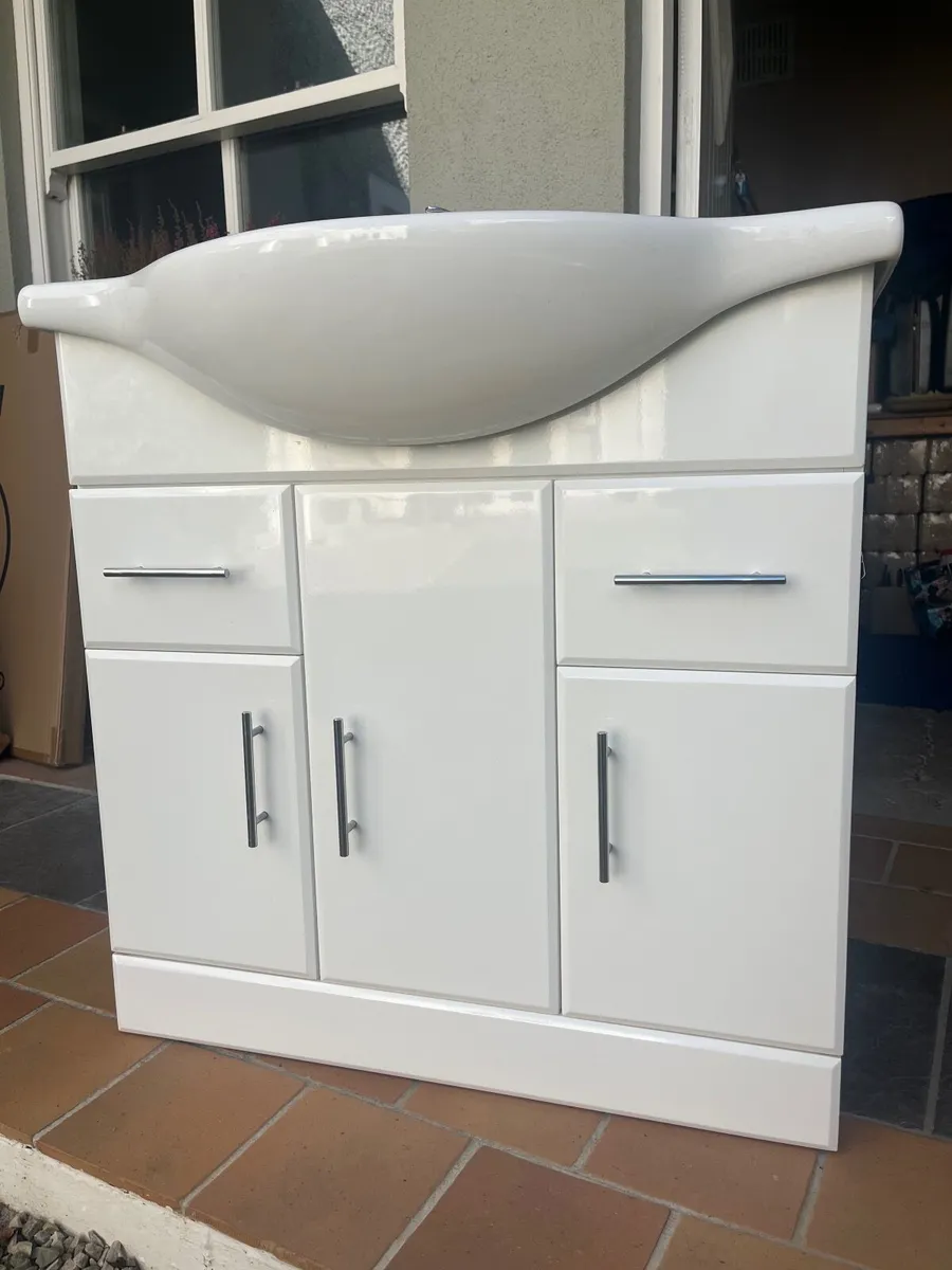 Bathroom Vanity and sink - Image 1
