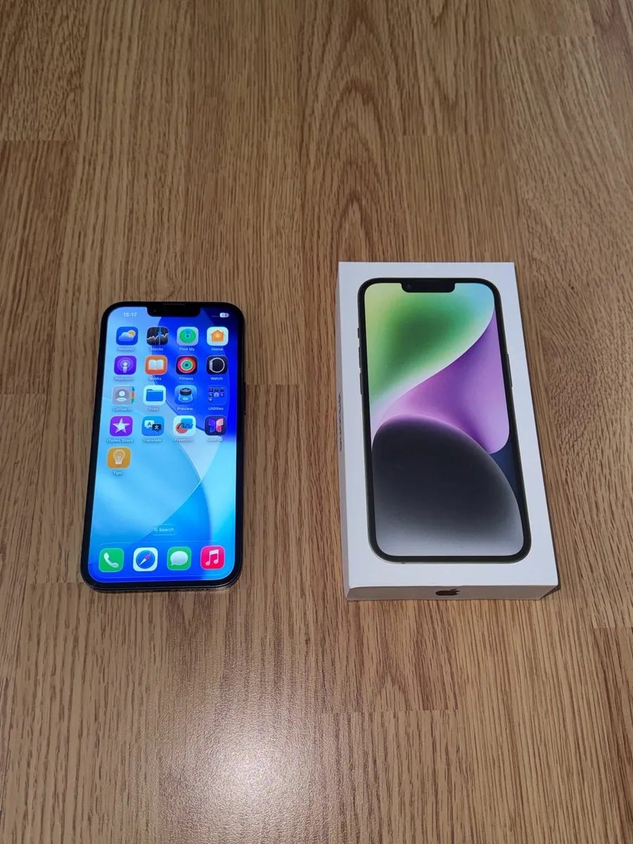 iPhone 14 Dark Blue 128GB Unlocked - Image 1