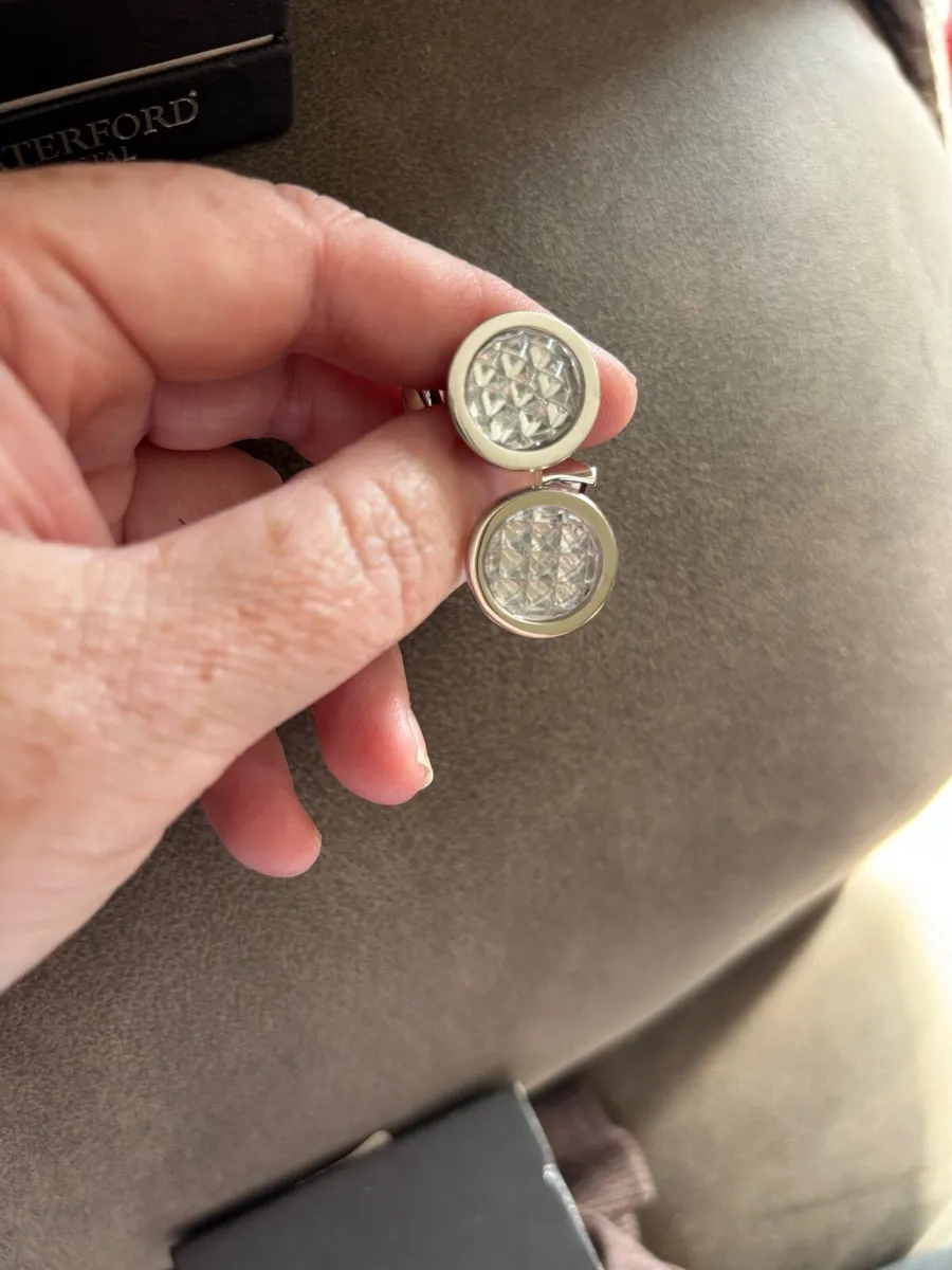 Waterford crystal cuff links - Image 4