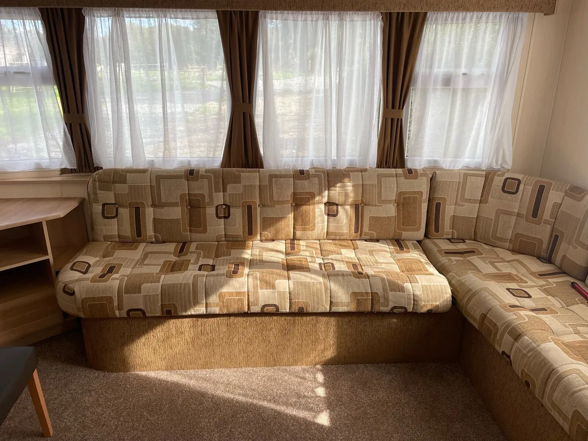 Mobile home sofa.  Double bed - Image 2