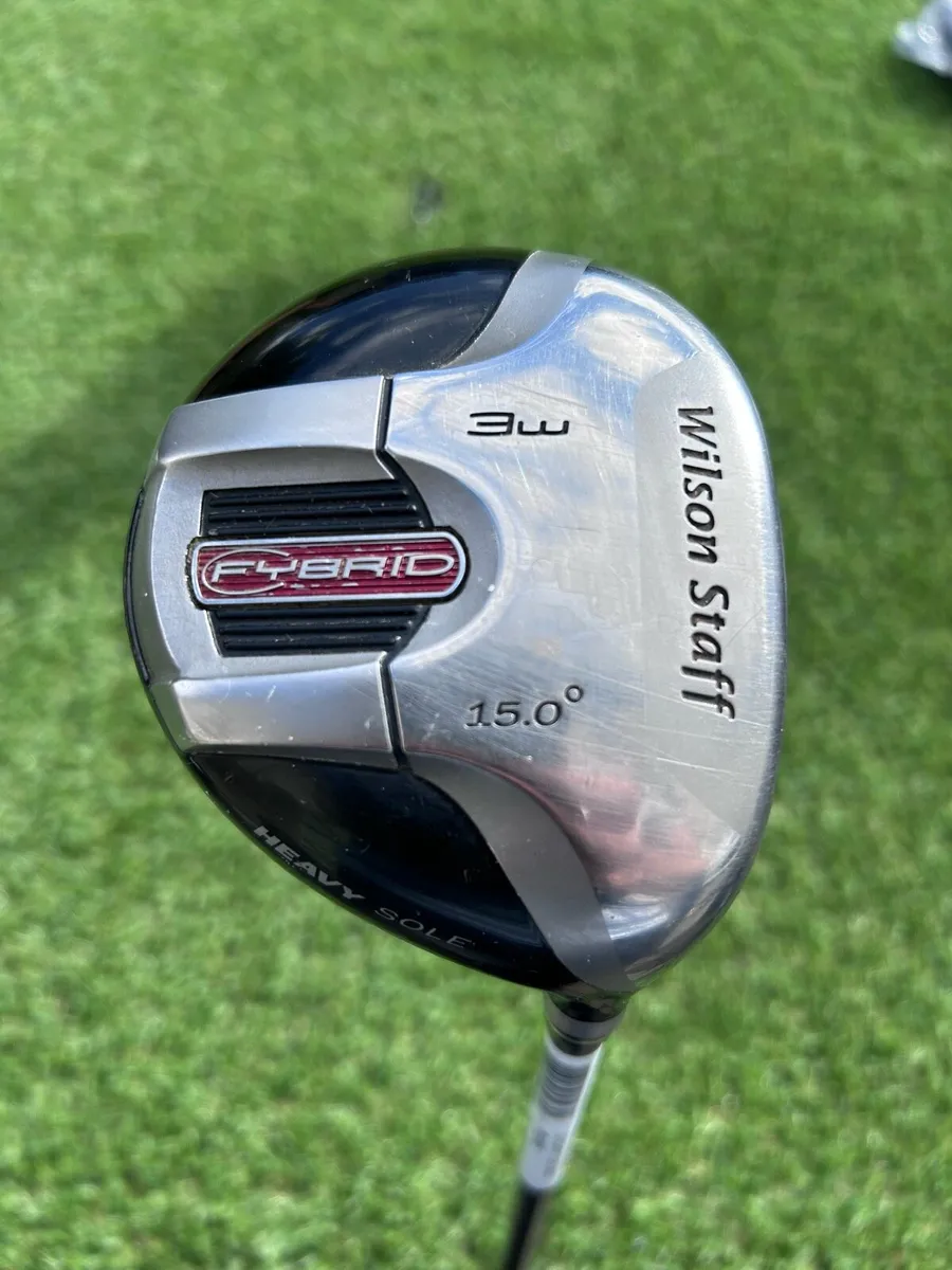 Full set of golf clubs including bag - Image 3