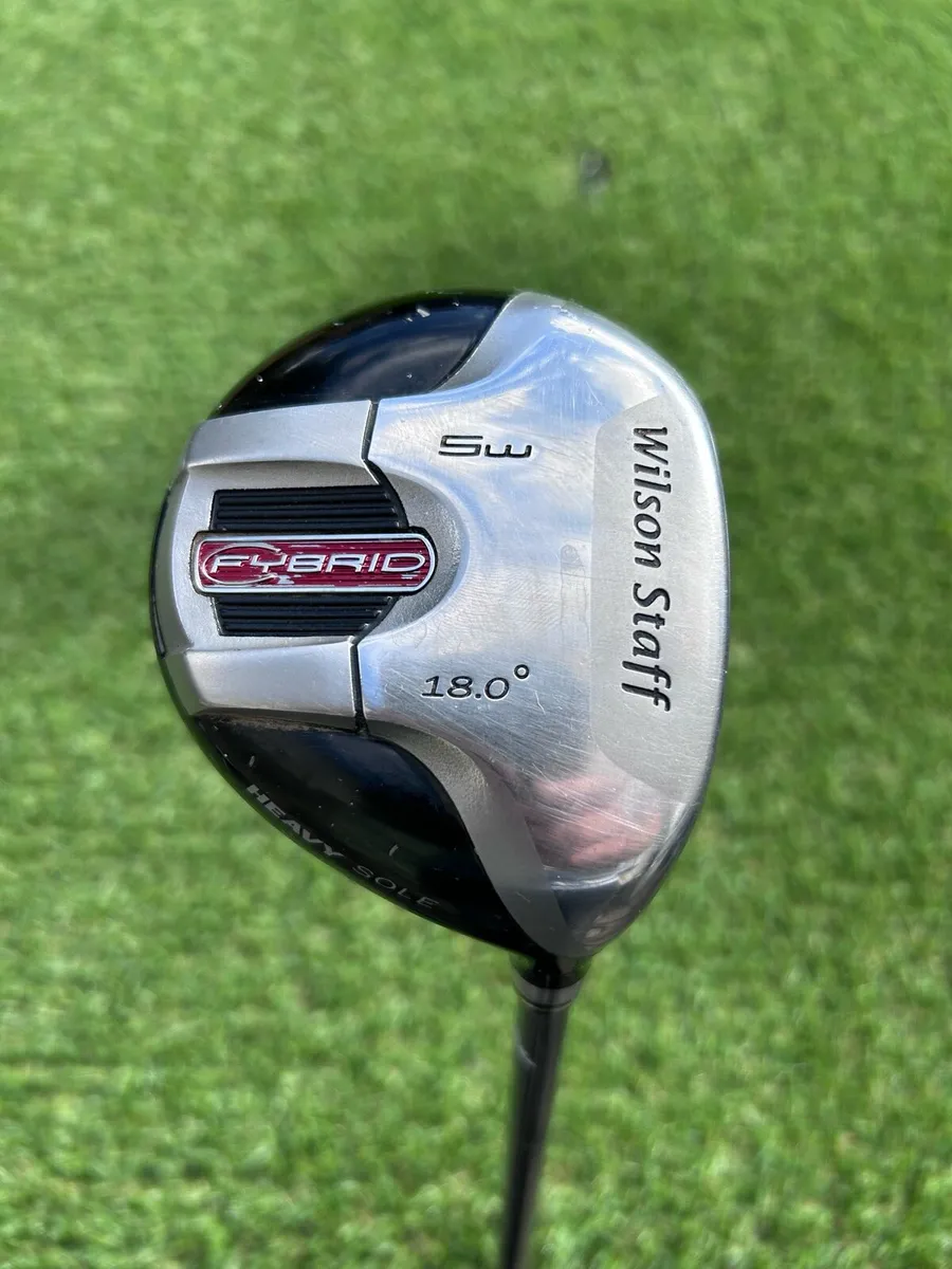 Full set of golf clubs including bag - Image 4
