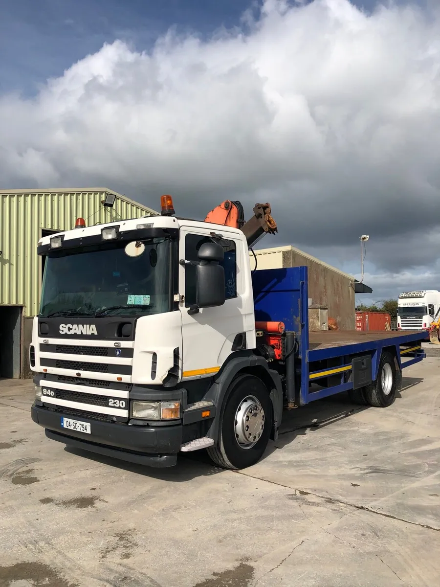 Scania 94D crane truck - Image 3