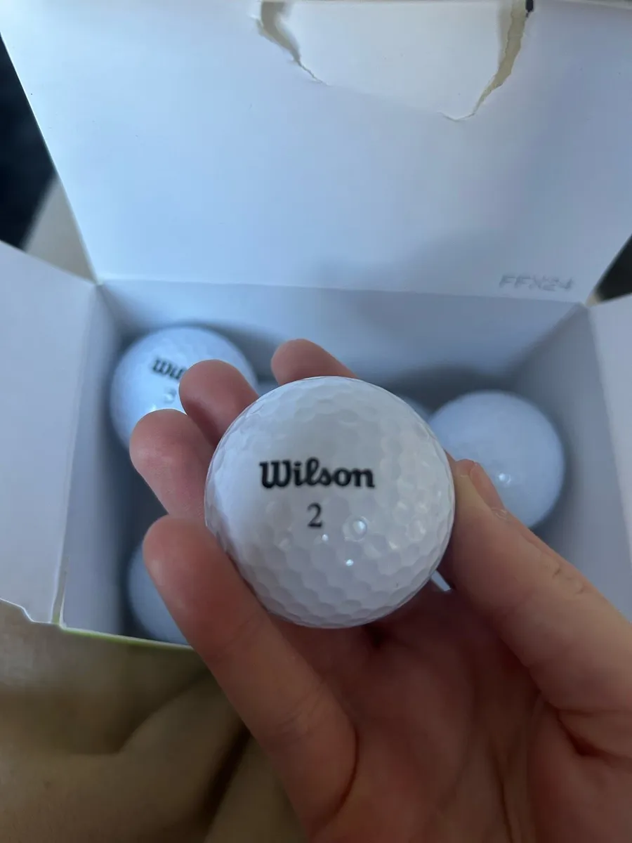 2 golf wedges and 1 putter golf balls and tees - Image 3