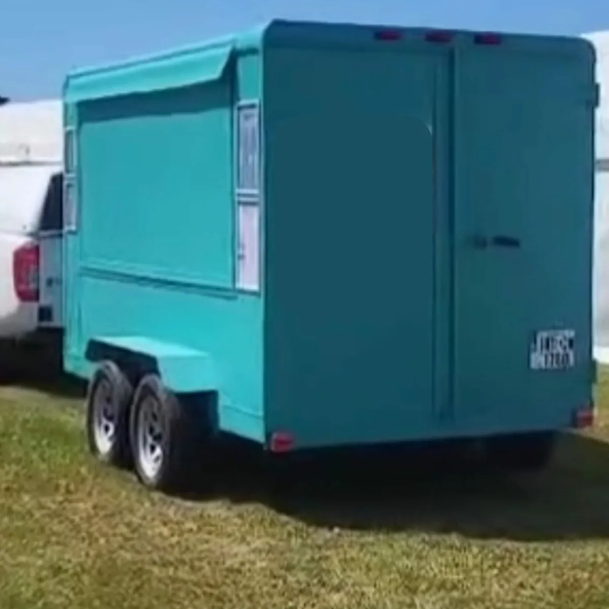 Versatile mobile trading (catering) trailer - Image 1