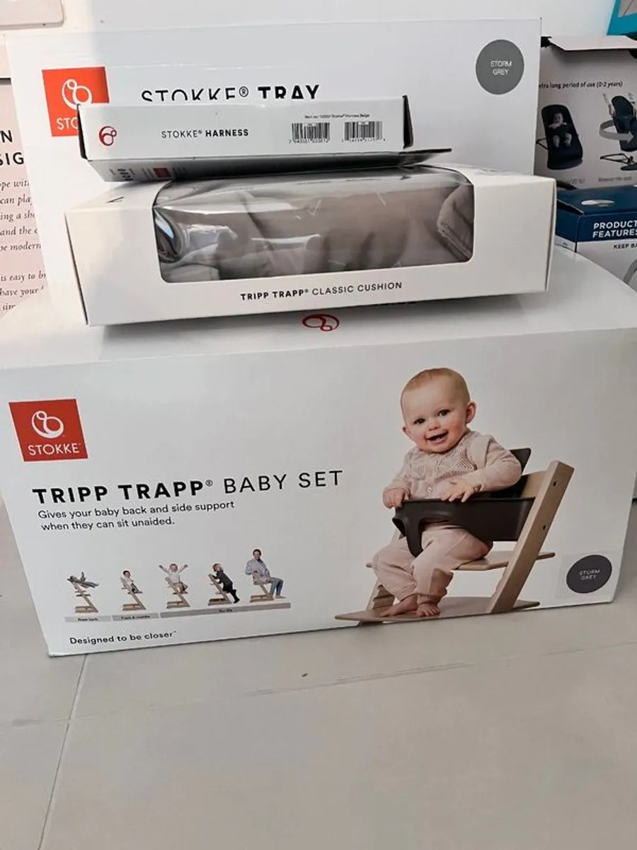 Tripp Trapp Baby Set with Tray - Image 1