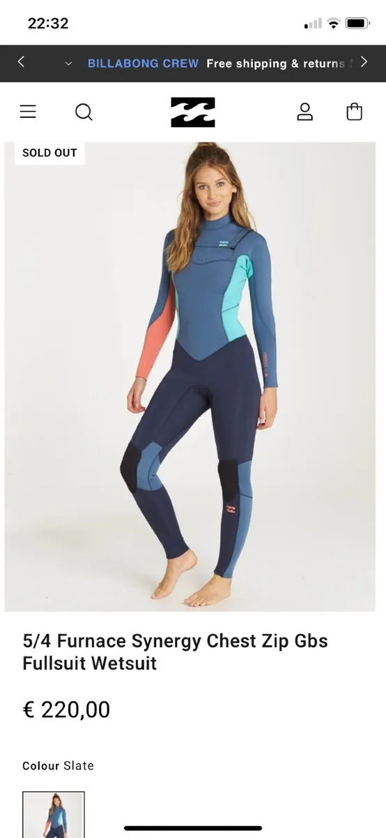 Billabong wetsuit - Image 1