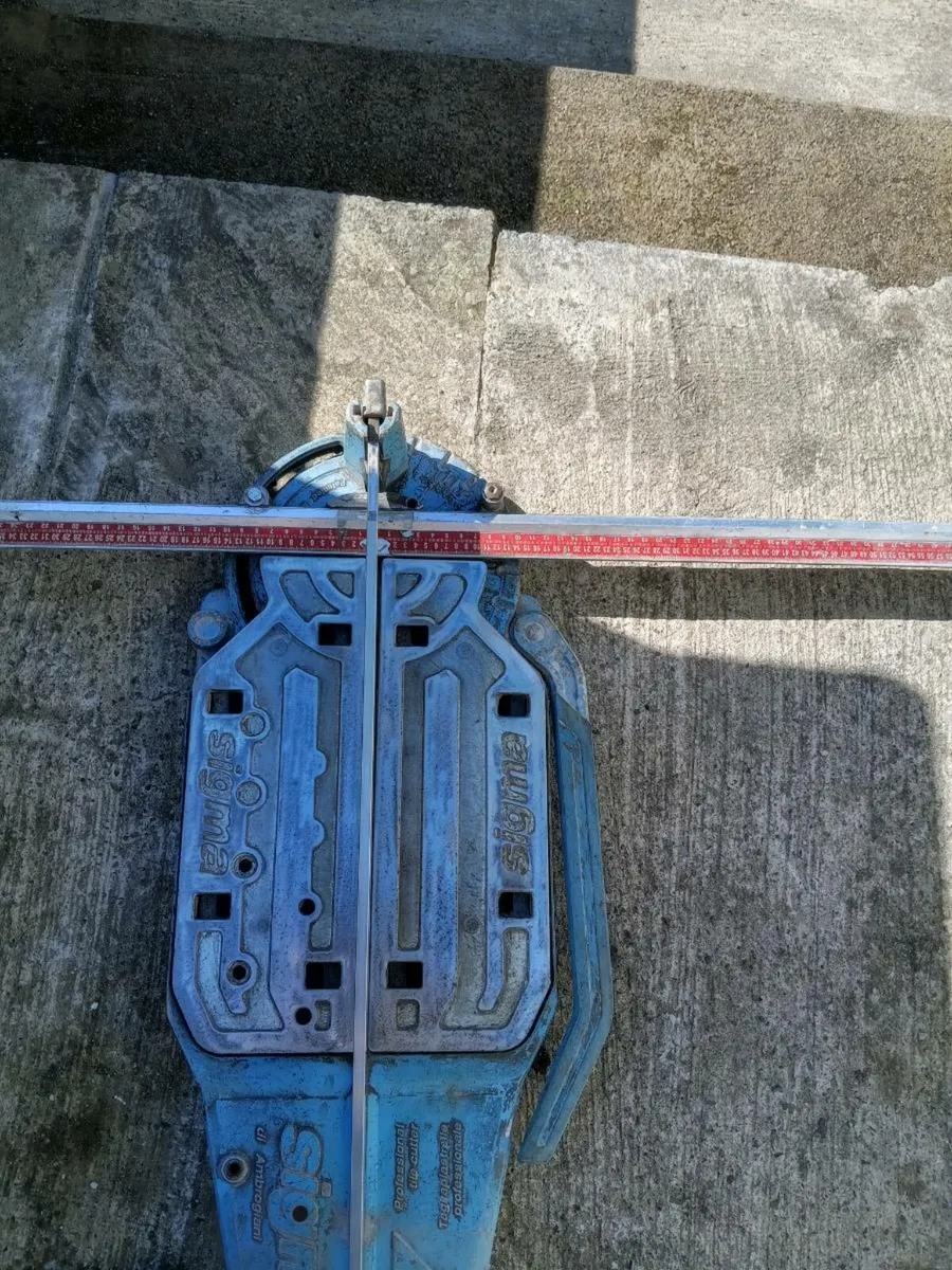 Sigma professional 950 tile cutter - Image 2