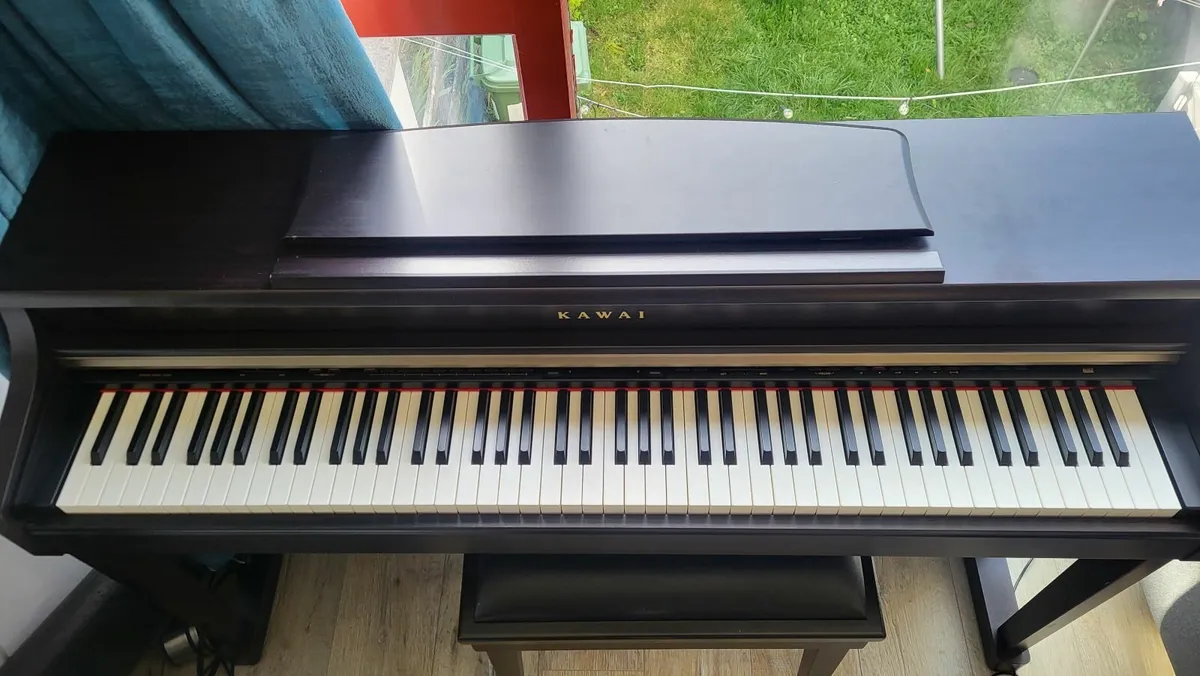 Kawai CN34 and stool - Image 1