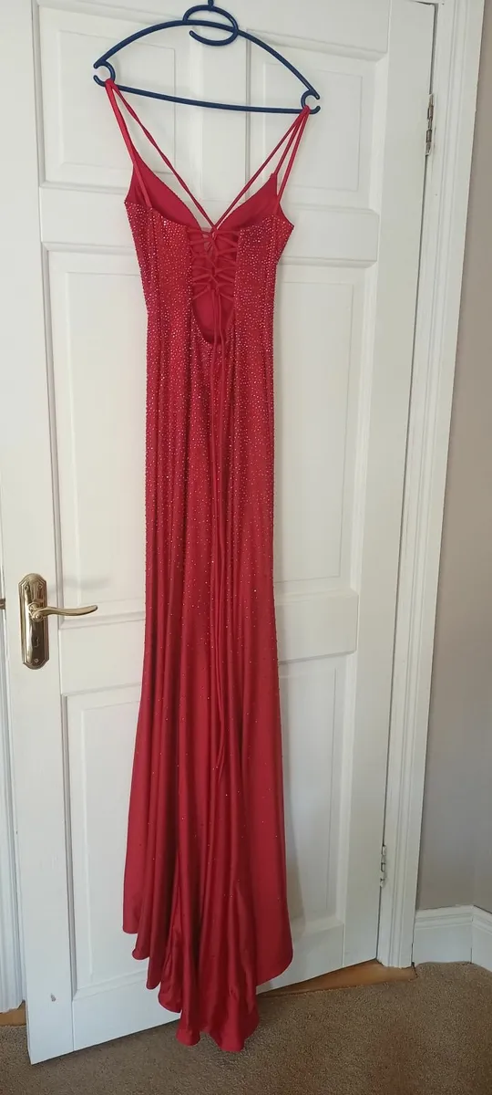 Red debs dress - Image 2