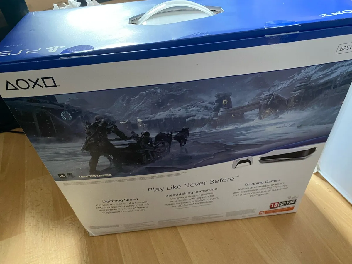 PS5 Disc Version Fully Boxed - Image 2