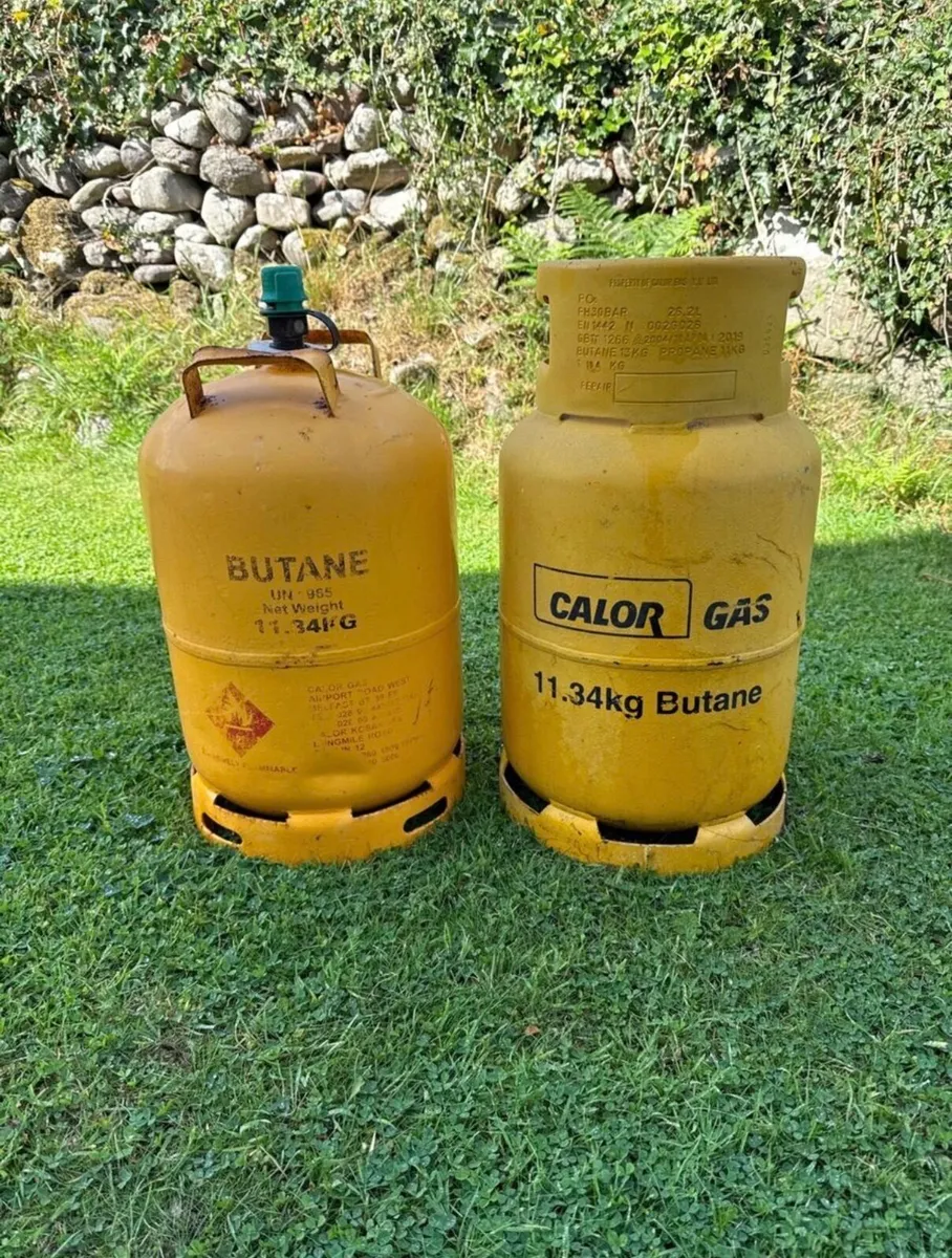 2 x Gas Bottles - Image 2