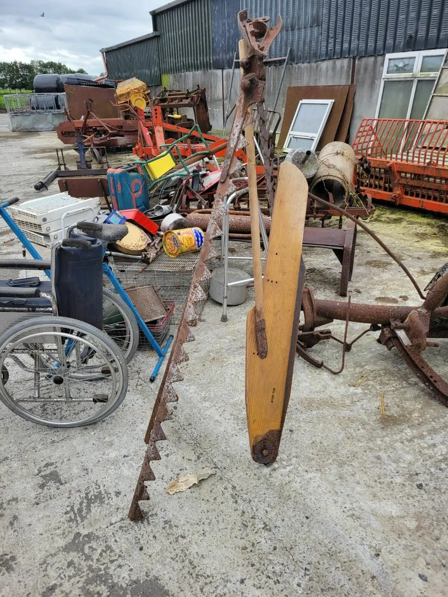Antique farm machinery - Image 1