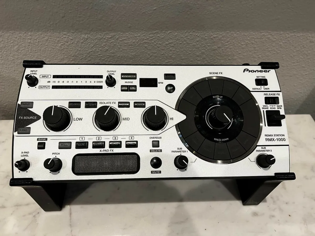 Pioneer RMX‑1000 DJ Effects Processor White Skins - Image 1
