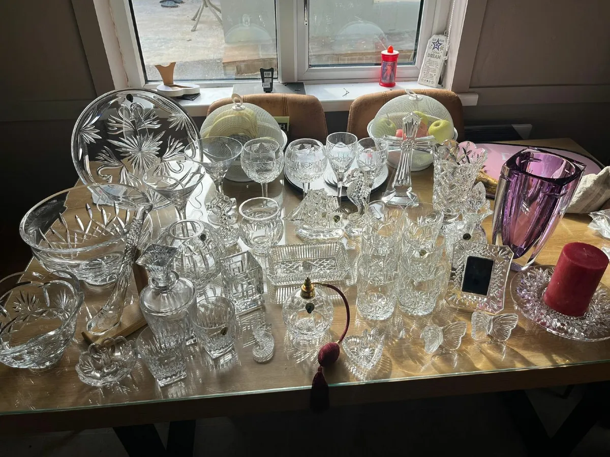 Waterford crystal+ other crystal - Image 1