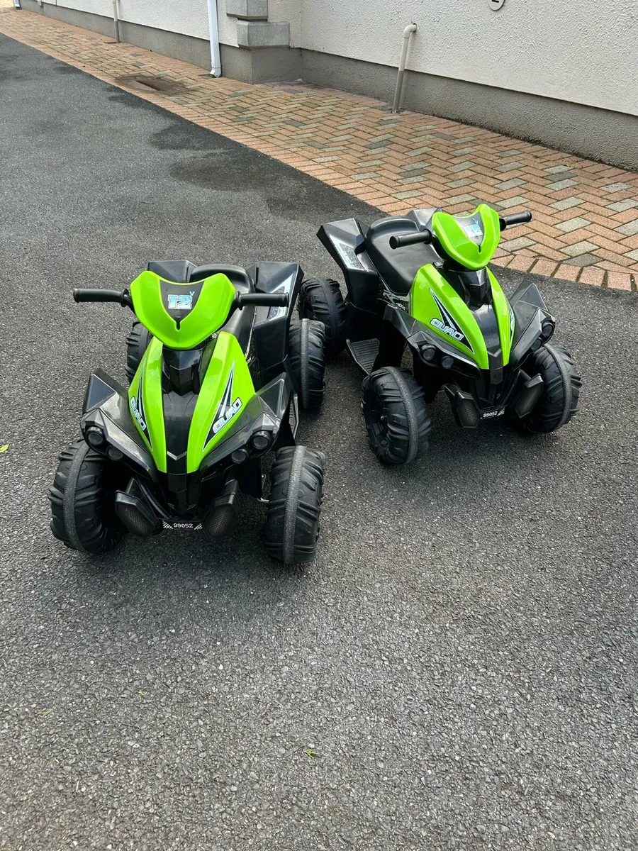 2 x Electric Ride Ons - Image 1