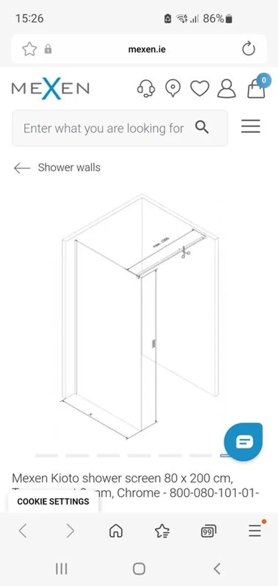 shower screen - Image 2