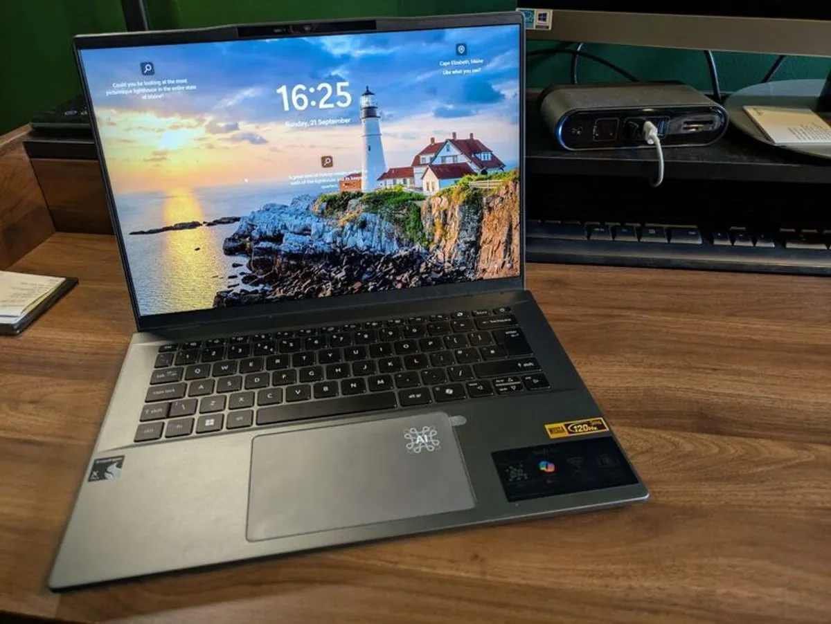 Acer Swift Go 14 AI 14.5" Snapdragon X Plus Notebook | 16GB | 1TB | Silver - Image 1