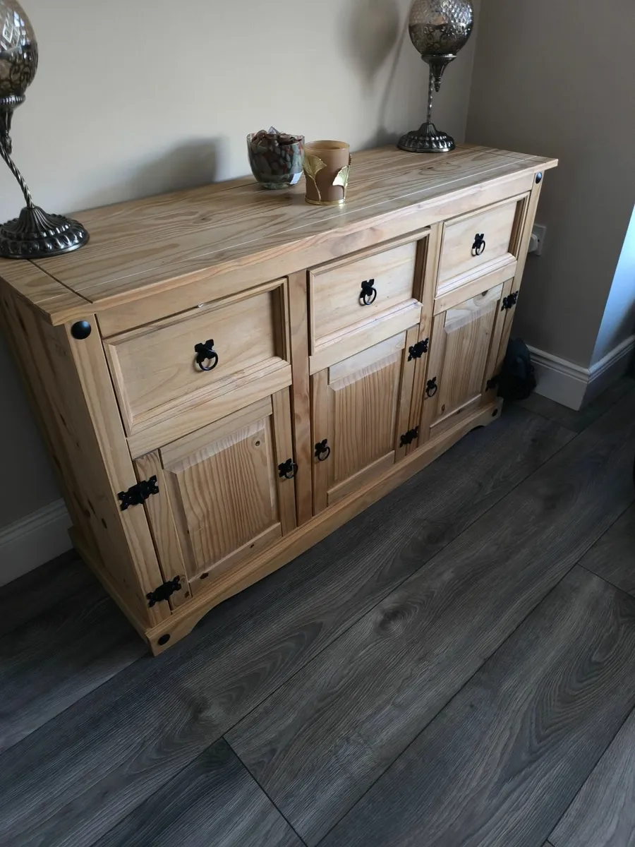 Mexican pine furniture set - Image 2