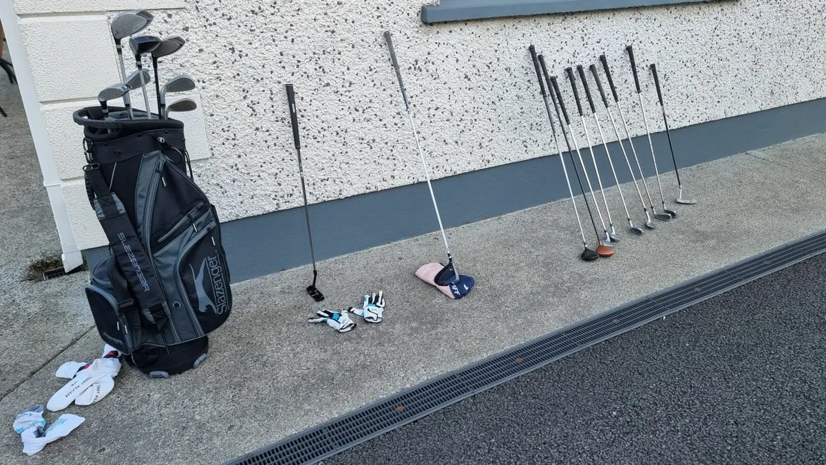 Golf Clubs Set and Bag - Image 1