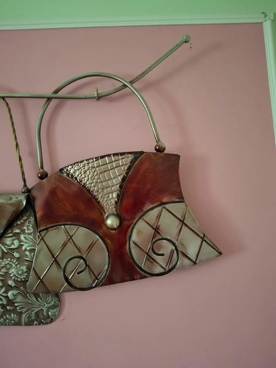 Metal Handbags Wall Art - Image 2