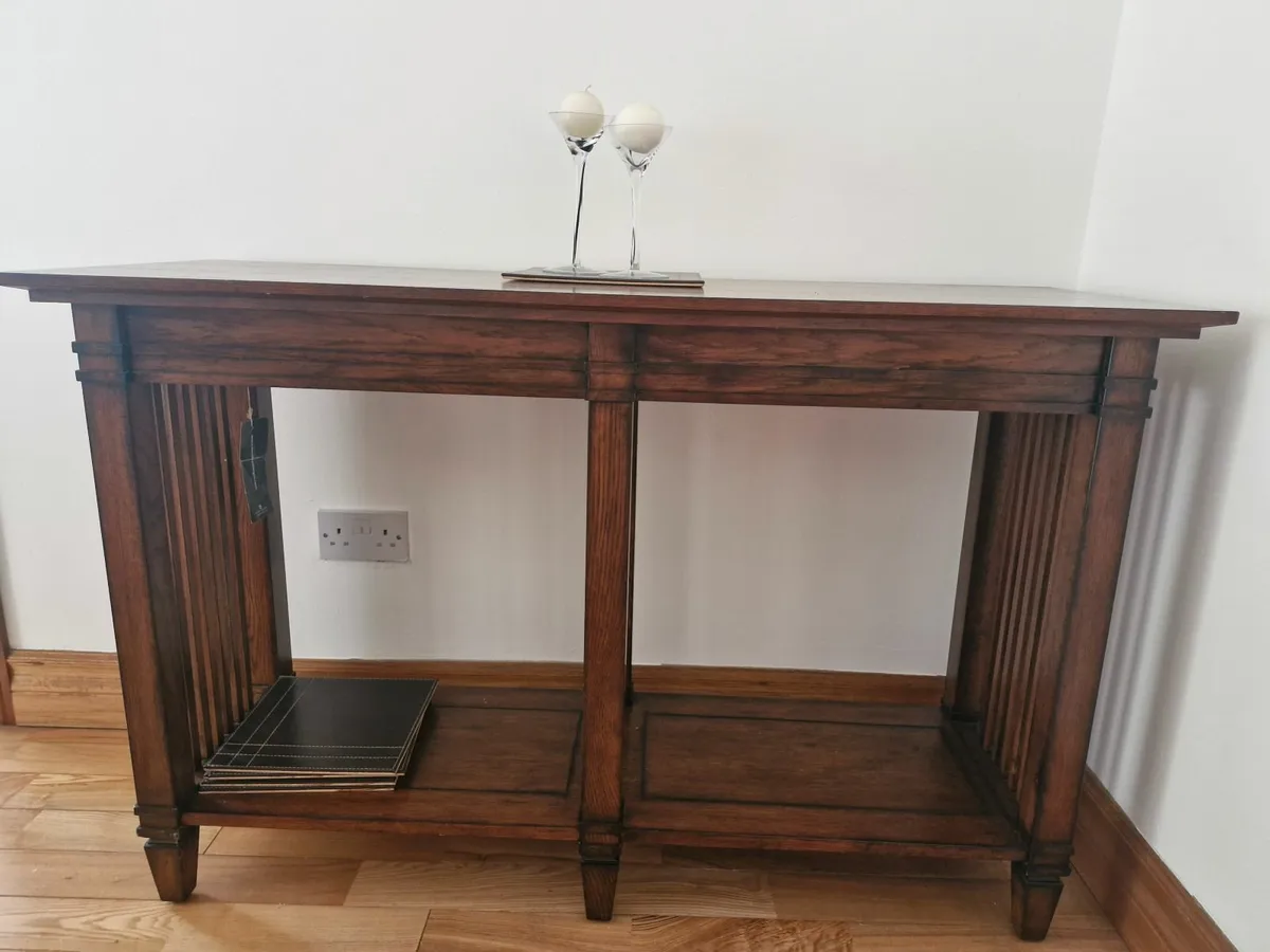 Dining table, chairs & sideboard - Image 2