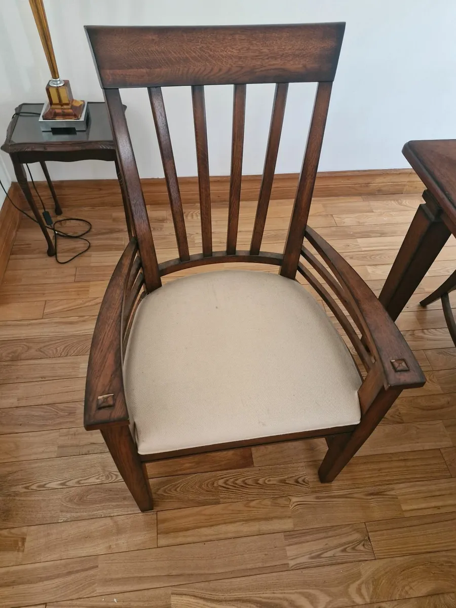 Dining table, chairs & sideboard - Image 4