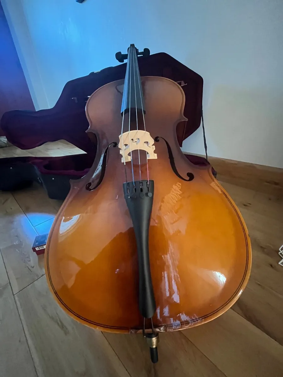 Full size cello (With bow and rosin) - Image 2