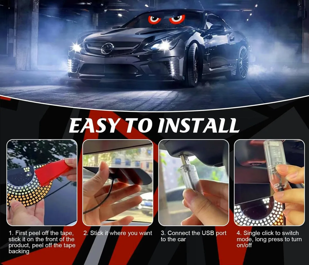 Devil Eyes Light usb for Cars - Image 2
