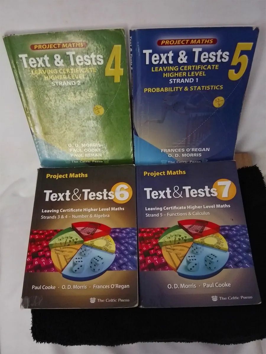 Leaving cert Maths books - Image 1