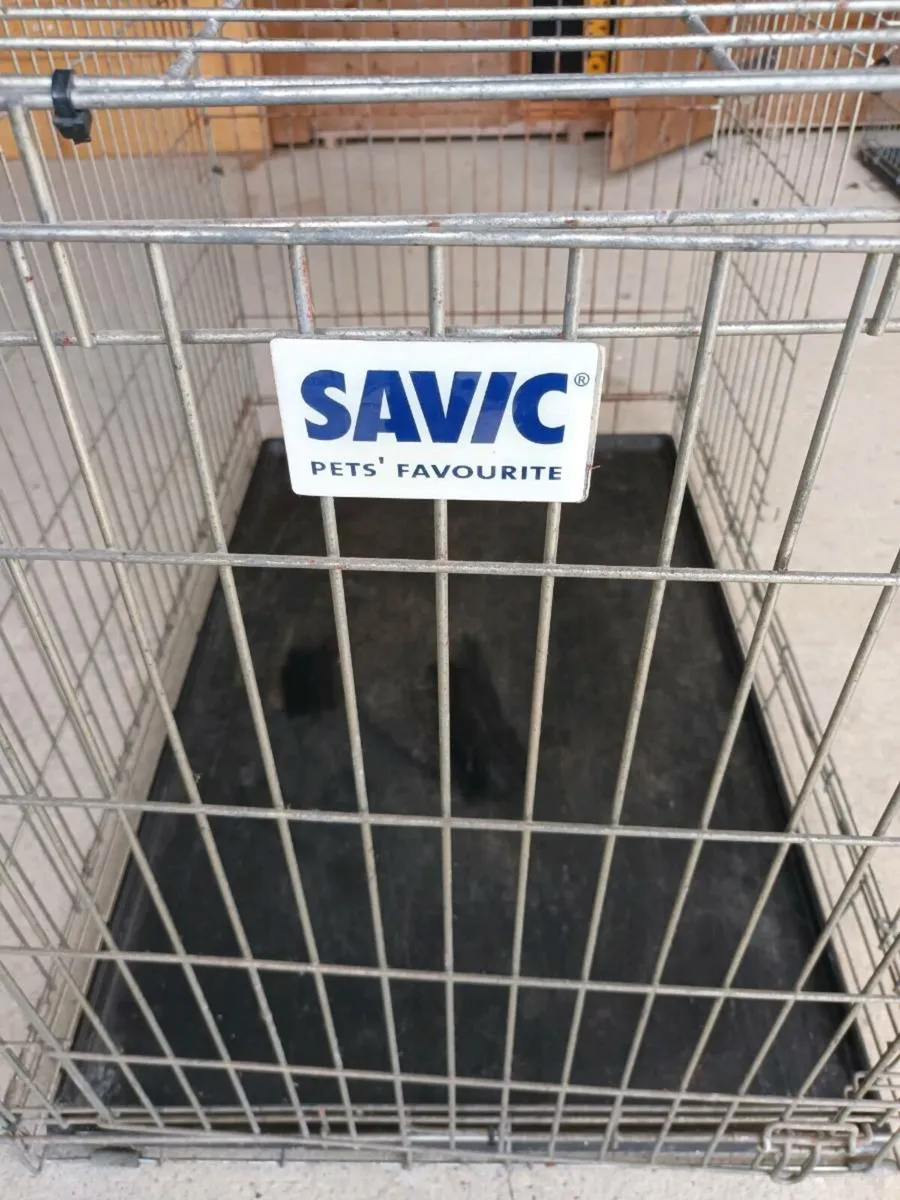 Large dog cage - Image 1