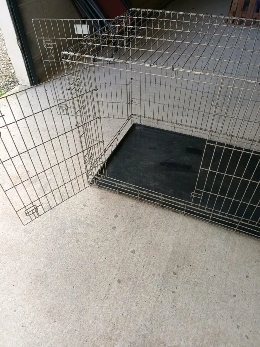 Large dog cage - Image 3