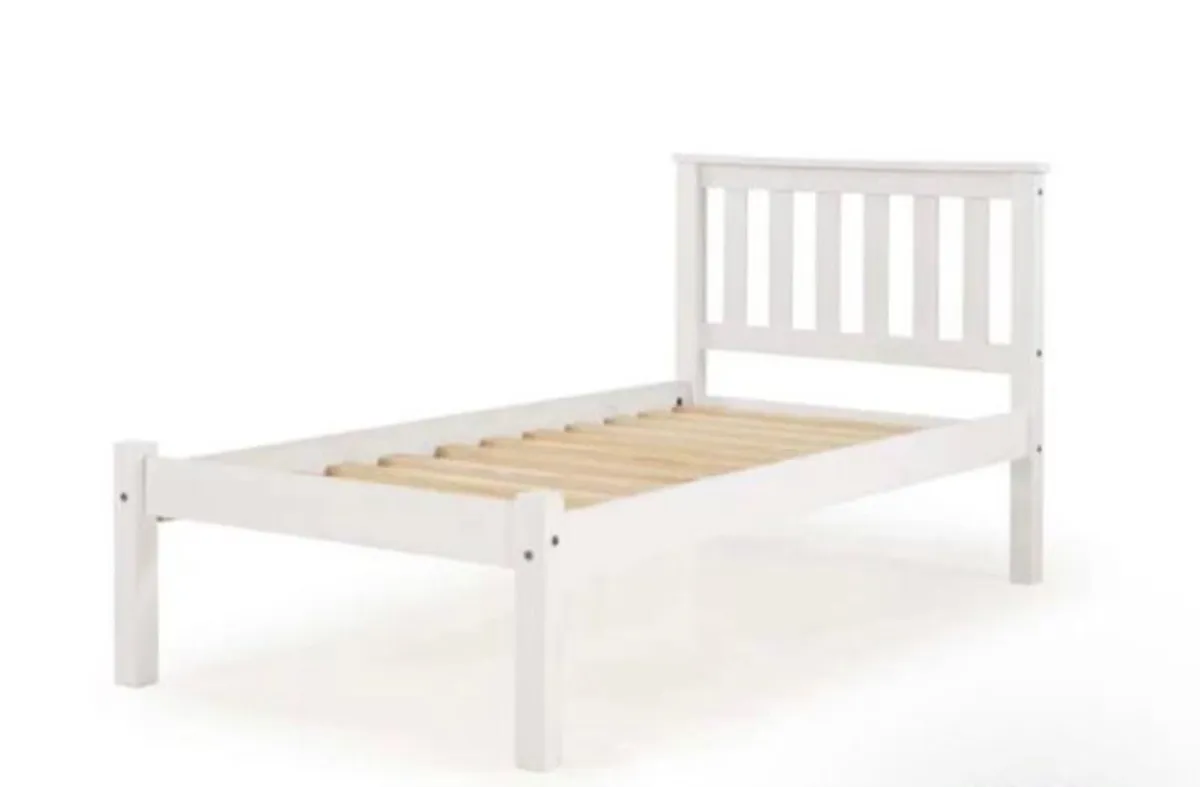 Single Bed Frame & Mattress - Image 1